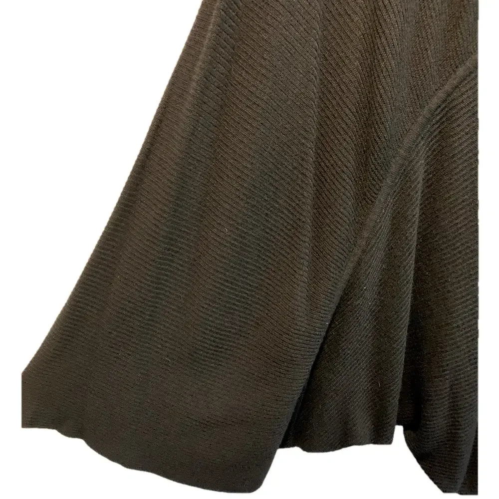 Lululemon Cashlu Knit Textured Wrap Cardigan Black XL/XXL Oversized Open Front
